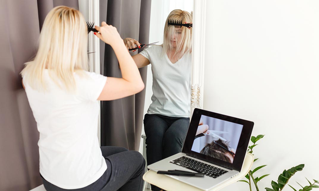 Online Hairdressing and Upstyling